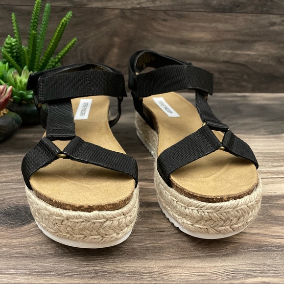 NEW Steve Madden Kaelan Espadrille Platform Sandal - Picture 4 of 10